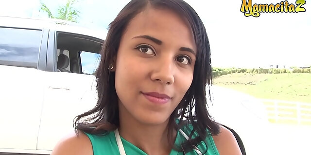 amateur,big ass,blowjob,car,colombian,hardcore,latina,pov,teen,teen latina