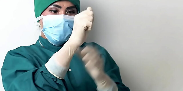 fetish,gloves,latex,nurse